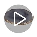 Lurrose Resin Nail Art Palette - Mixing Tray for Nail Polish