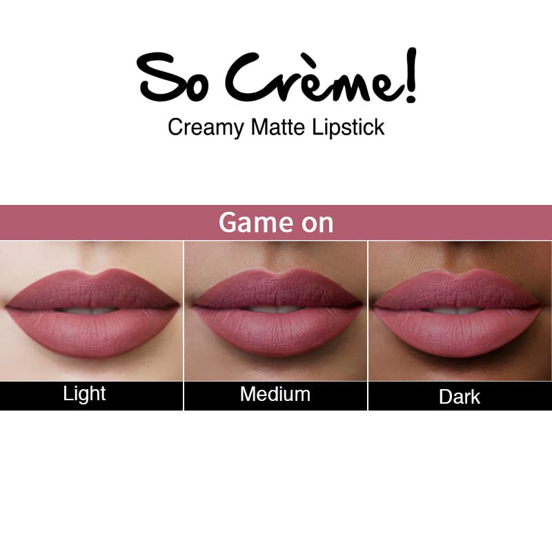 Nykaa So Creme Creamy Matte Lipstick - Game On