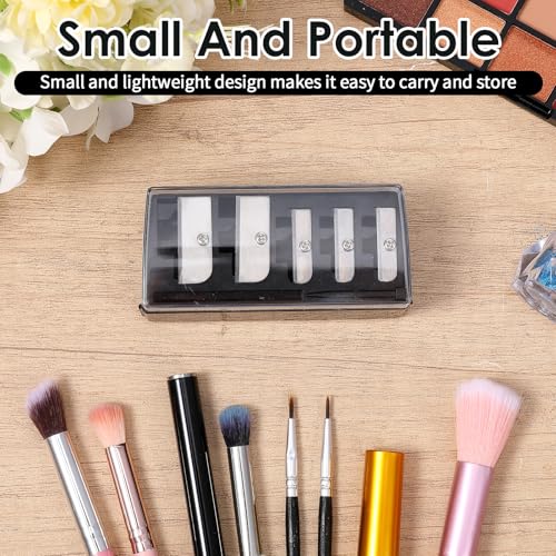 5-Hole Cosmetic Pencil Sharpener (2 Pack) for Eyeliner & Lip Liner Pencils