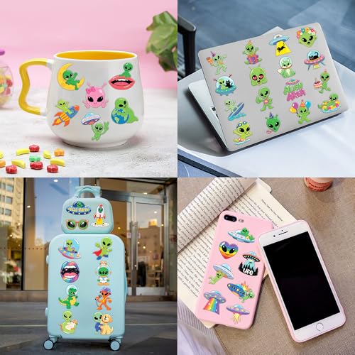96 PCS Alien Temporary Tattoos for Kids | Space Party Favors
