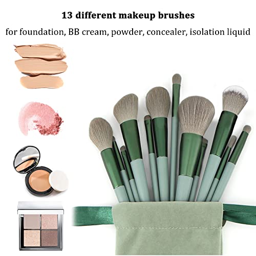 Koccido 22-Piece Makeup Brush Set with Storage Bag