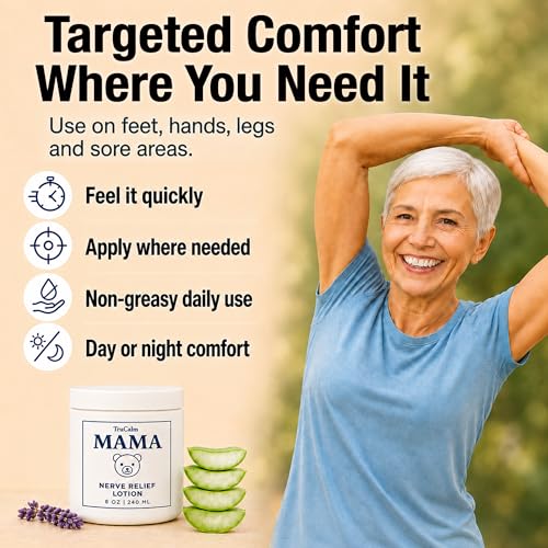 TruCalm Mama Neuropathy Relief Cream - Extra Large 8 Oz