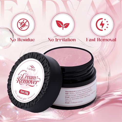 FADVAN Lash Extension Remover Cream 10g - Fast Dissolving