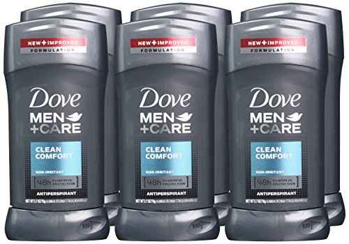 Dove Men+Care Antiperspirant Deodorant Stick, Clean Comfort, 2.7 oz