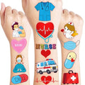 96 PCS Nurse Temporary Tattoos - Medical Theme Party Favors