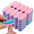 50-Pack Dual Grit Nail Buffer Blocks | 100/180 Grit