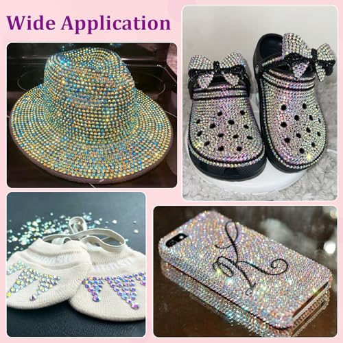 TINKRSTUFF 30,000 Pcs AB Rhinestones Bedazzling Kit with Jewelry Glue for Crafts & Nail Art
