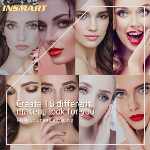 Magnetic Eyelashes Kit - 10 Pairs 5D Lashes with Magnetic Eyeliner