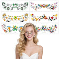 Soccer Freckles Face Tattoos - 6 Sheets Waterproof