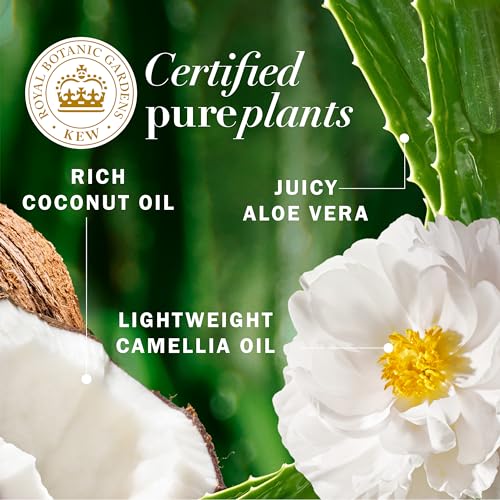 Herbal Essences Coconut Oil Hydrating Shampoo, 13.5 Fl Oz, with Certified Camellia Oil and Aloe Vera, For All Hair Types, Especially Dry Hair