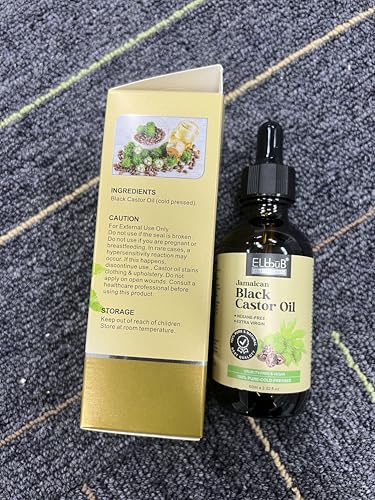 Jamaican Black Castor Oil for Hair Growth & Moisturizing - 2 fl oz