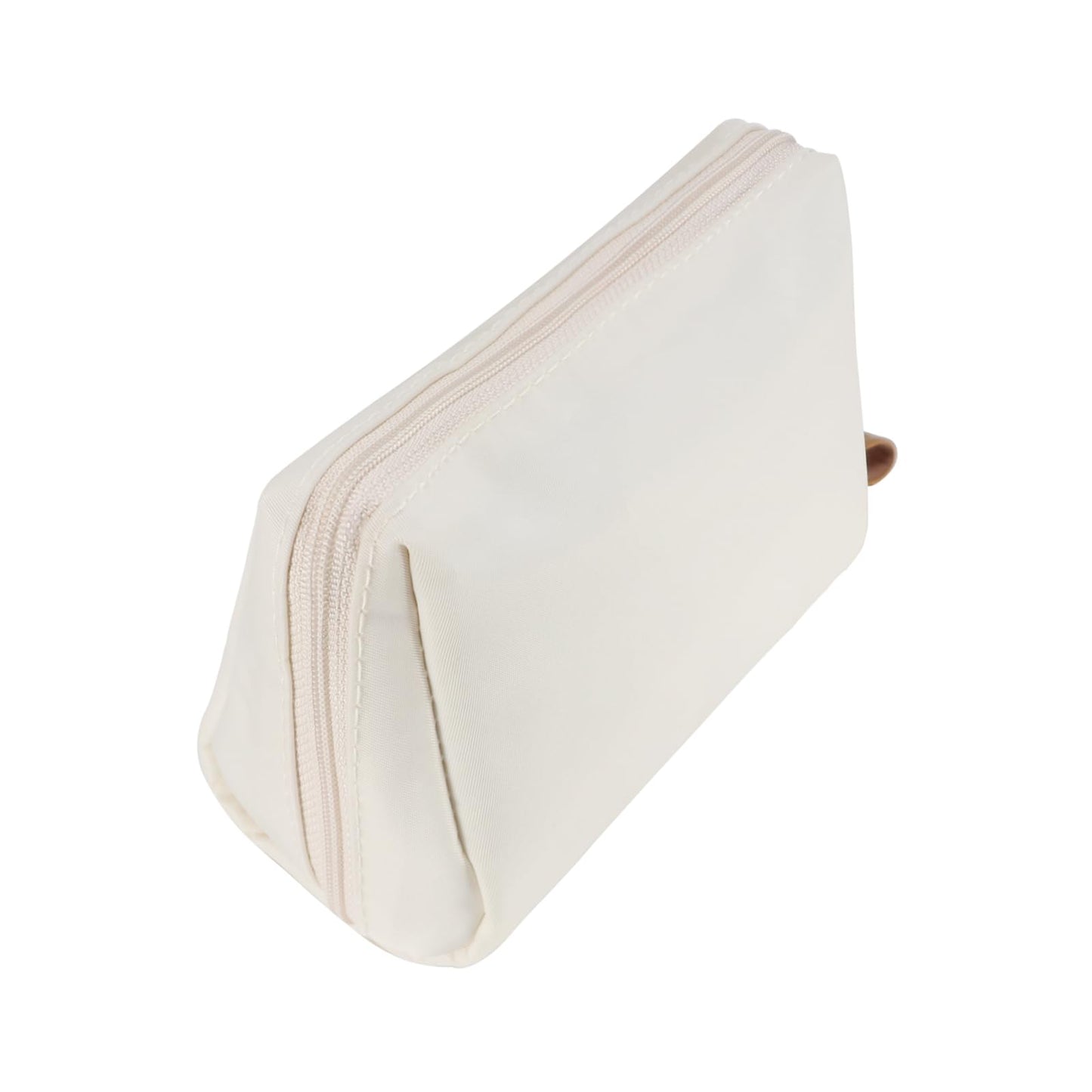 Kososuru Small Makeup Bag for Purse Portable Waterproof Cosmetic Bag Travel Makeup Pouch for Women (Beige)