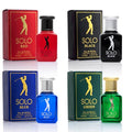 NovoGlow Solo 4-Piece Men's Cologne Set - 30ml Bottles