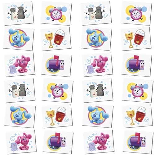 Blue's Clues Temporary Tattoos (24 Pack)