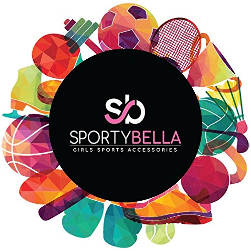 Sportybella Black Soccer Hair Ties & Silver Soccer Bracelet Set- Elastic Hair Ties, No Crease, No Tug Hair Elastics. Ideal Soccer Gifts/Soccer Stuff for Soccer Players & Coaches.