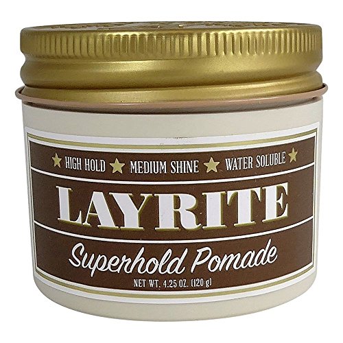 Layrite Superhold Pomade 4.25oz Water-Based Hair