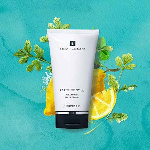 TEMPLESPA | Peace BE Still | Calming Daily Skin Lotion, All Skin Types. Soothing, Moisturizing and Softening Body Moisturiser. Natural Ingredients, Cruelty-Free, Vegan 5 fl.oz.