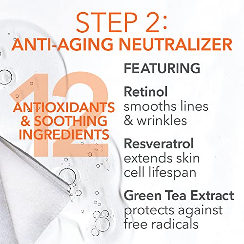 Dr. Dennis Gross Alpha Beta Extra Strength Daily Peel ? 2-Step Exfoliating Pads for Enhanced Anti-Aging, Smoother Skin, and Radiant Complexion, 5 Treatments
