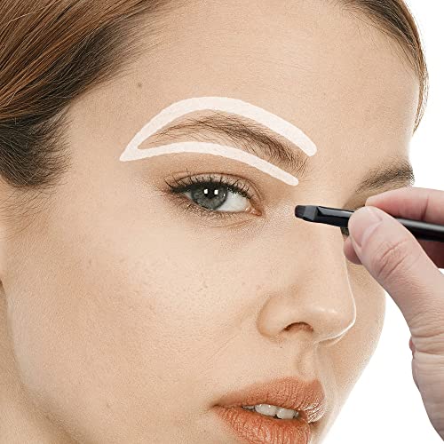 3PCS/PACK 10g White Eyebrow Mapping Paste Permanent Makeup Microblading Brow Paste Eyebrow Lip Shaping Position Tinting Tool