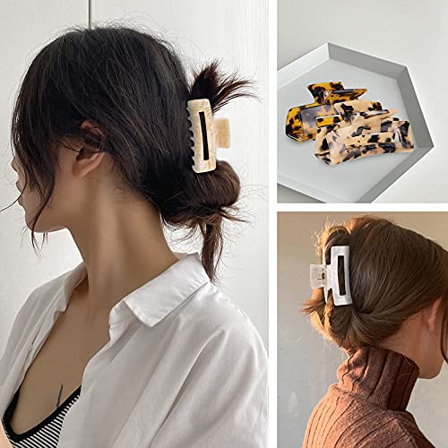 8 Pack Hair Claw Clips for Women 3 Inch