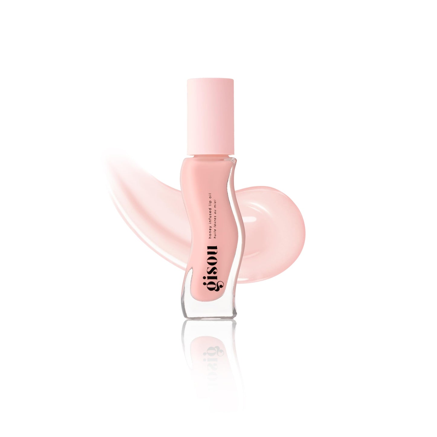 Gisou Honey Infused Hydrating Lip Oil, Nourishing Lip Moisturizer for Dry Lips, 0.27 fl oz (Vanilla Glaze)