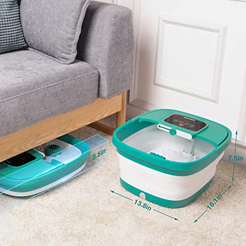 HOSPAN Collapsible Foot Spa with Heat & Shiatsu Massage - FS01A