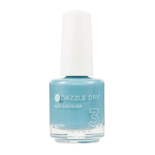 Dazzle Dry Nail Lacquer (Step 3) - Spearmint Tea - A turquoise crème. Full coverage cream. (0.5 fl oz)