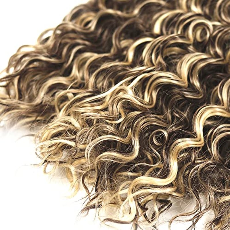 613 Deep Wave Human Hair Bundles - P4/613 Brazilian Virgin Hair