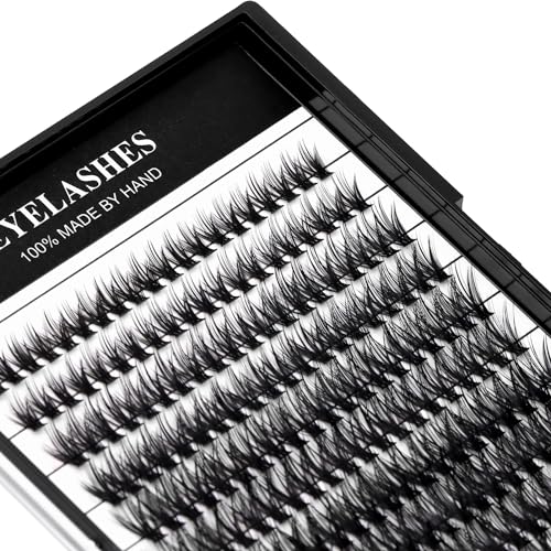 Vayator Large Tray 220 Cluster/Box Eyelashes 0.07 Thickness Eyelashes Individual Eyelash False Eyelashes Extension Eyelash 10D/20D/40D/50D Eyelash (50RR-10-16mm Mixed Lashes Kit)