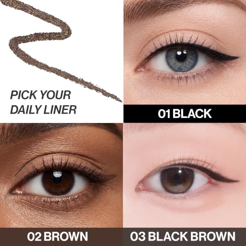 CLIO Sharp So Simple Waterproof Pencil Liner - 2mm Ultra-Slim (003 Black Brown)
