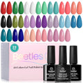 Beetles 20 Colors Gel Nail Polish Set with Base & Top Coat - UV LED Kit