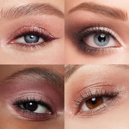 MYSTER ROSEY 9-Shade Nude Eyeshadow Palette, Matte & Waterproof