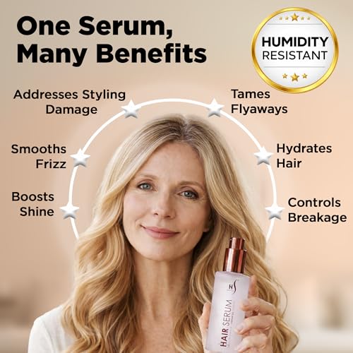 HerStyler Argan Oil Hair Serum for Frizz Control & Shine
