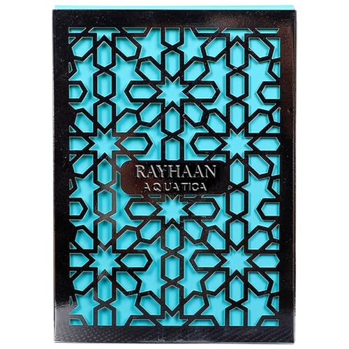 Rayhaan Aquatica Eau de Parfum – Tropical Fragrance for Men, 3.4 oz