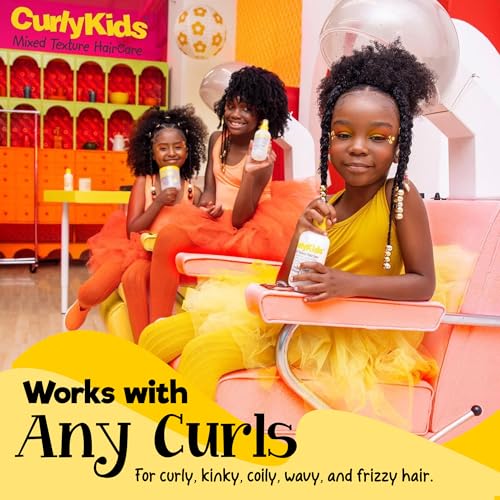 CurlyKids Hair Detangler Conditioner for Curly & Wavy Hair