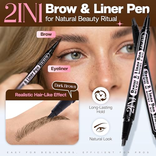 Microblading Eyebrow Pencil - Waterproof 4D Hair-Like Brows
