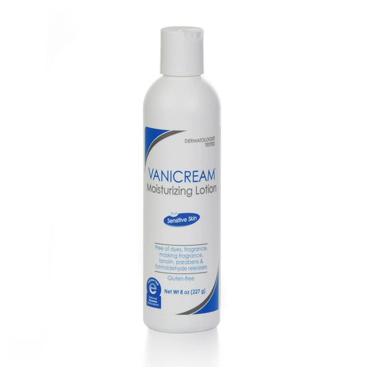 Vanicream Moisturizing Lotion for Sensitive Skin 8 fl oz (Value Pack of 2)