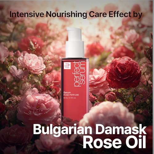 Mise En Scene Perfect Rose Perfume Serum 2.71 Fl Oz - Hair Nourishing & Heat Protectant with Argan Oil