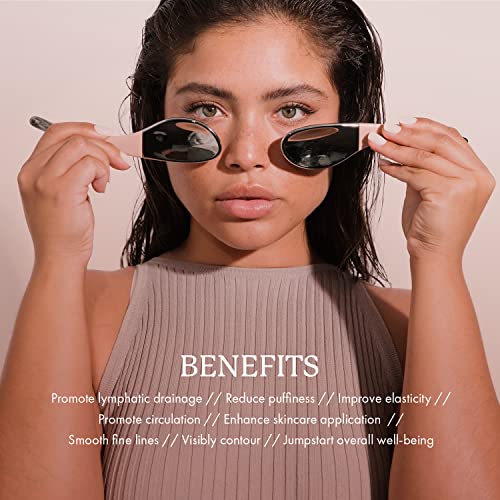 Vanity Planet Kera, 3-In-1 Cryotherapy Facial Globes and Gua Sha Beauty Tool ? Revitalize Tired Skin, Reduce Puffiness and Alleviate Tension - Ideal for Facial Contours, Temples, Neck and Body