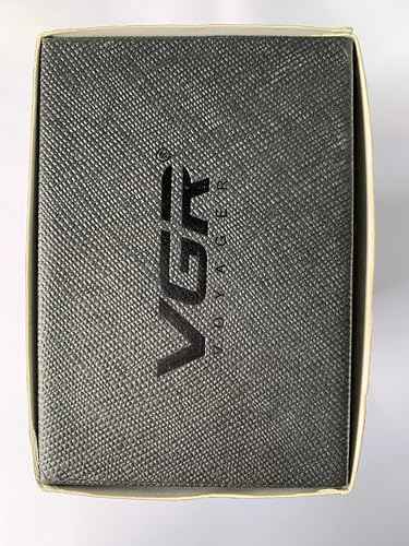 VGR 972 Professional Hair Trimmers, Precision Beard Trimmer for Men, Cord/Cordless and Rechargeable with LED Display