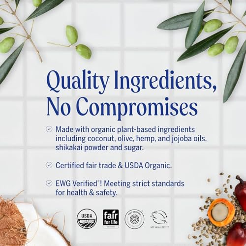 Dr. Bronner's Organic Shaving Soap? 3 Pack Variety, 7oz (Lavender, Tea Tree, Lemongrass)? Moisturizing Shave Soap for Men & Women? Certified Organic Sugar & Shikakai? For Face, Underarms & Legs