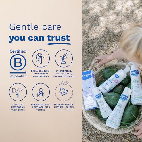 Mustela Newborn Arrival Gift Set - 5-Piece Skincare & Bath Essentials