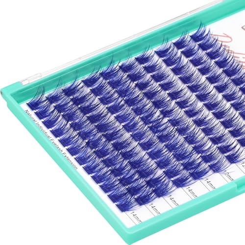 Blue Individual Lash Clusters 12-14mm - 120 Count