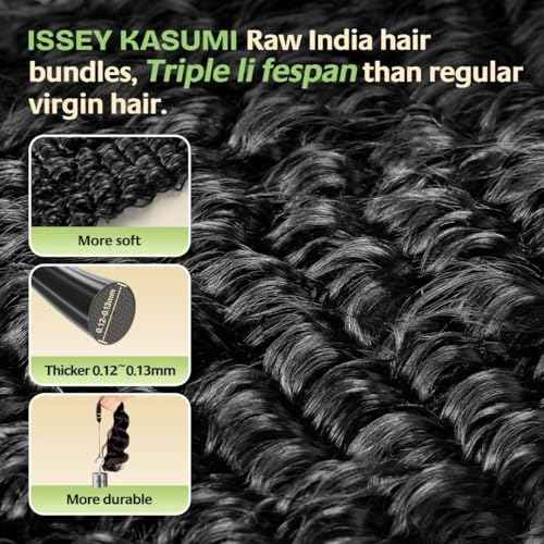 Raw Indian Human Hair Single Bundle,Triple Lifespan Than Regular Virgin Hair,In-Store Quality,Online Price! 100% Raw Indian Hair Bundles Deep Wave Raw Hair Bundles 14 Inch