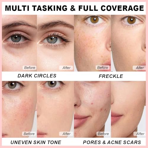 QIDSTERS 24 Hour Under Eye Concealer - Full Coverage Waterproof