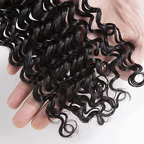 Deep Wave Human Hair Bundles - 12, 14, 16 Inch Brazilian Virgin Hair