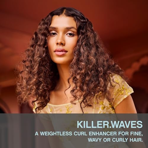 KEVIN.MURPHY KILLER.WAVES - Wave Enhancer for Fine Hair - For Wavy & Curly Hair - Weightless Curl Enhancer - Frizz Reduction - Daily Hair Care - 150 mL / 5.1 fl oz