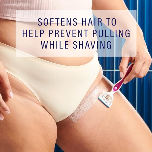 Hydro Silk Shave Cream & 24-Hour Moisturizer for Women, 8 oz – Sensitive Skin & Bikini Area