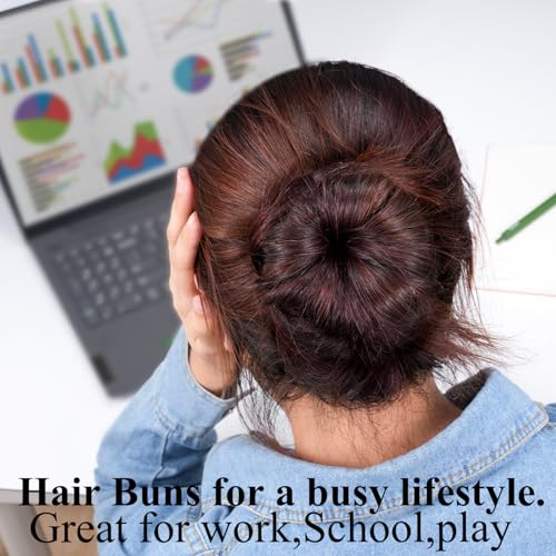Hair Bun Maker Set - 3 Sizes Donut Shaper with 20 Bobby Pins