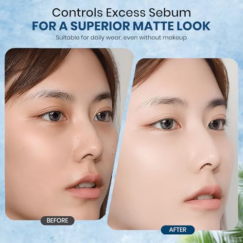 Club Suppin Translucent Setting Powder Makeup, Pressed Powder Foundation & 24H Long-Lasting Face Powder Makeup Setting Powder with Amino Acids & Shea Butter, Japanese Skincare Finishing Powder, WHITE
